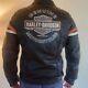 Harley-Davidson Genuine Leather Motorcycle Jacket Motor Clothes for Men Size L