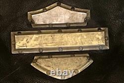 Harley-Davidson Genuine Leather XL Black Motorcycle Jacket RN 103819 CA 03042