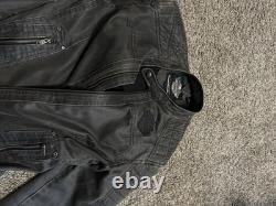 Harley-Davidson Genuine MotorClothes Black Jacket Size M