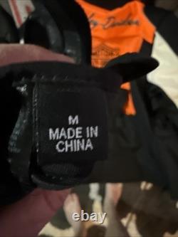 Harley Davidson Genuine XL Reflective Motorclothes Jacket. Plus Pair Of Gloves M