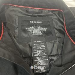 Harley-Davidson HDMC Riding Jacket withGoat Skin Leather Trim Size L