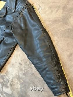 Harley Davidson H. O. G. Motorcycle Jacket Patrol 46 Reg. Blk Thick Heavy XLNT