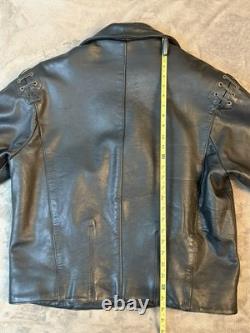 Harley Davidson H. O. G. Motorcycle Jacket Patrol 46 Reg. Blk Thick Heavy XLNT