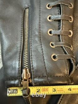 Harley Davidson H. O. G. Motorcycle Jacket Patrol 46 Reg. Blk Thick Heavy XLNT