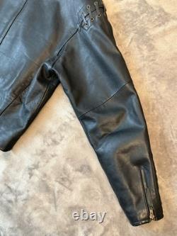 Harley Davidson H. O. G. Motorcycle Jacket Patrol 46 Reg. Blk Thick Heavy XLNT