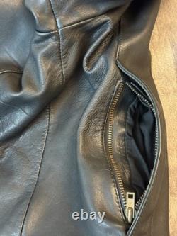 Harley Davidson H. O. G. Motorcycle Jacket Patrol 46 Reg. Blk Thick Heavy XLNT