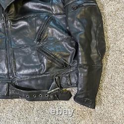 Harley Davidson Hein Gericke Leather Biker Jacket Men's Size 38 Motorcycle