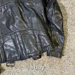 Harley Davidson Hein Gericke Leather Biker Jacket Men's Size 38 Motorcycle