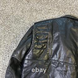 Harley Davidson Hein Gericke Leather Biker Jacket Men's Size 38 Motorcycle