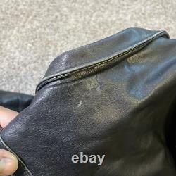 Harley Davidson Hein Gericke Leather Biker Jacket Men's Size 38 Motorcycle