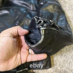 Harley Davidson Hein Gericke Leather Biker Jacket Men's Size 38 Motorcycle