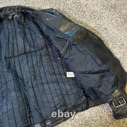 Harley Davidson Hein Gericke Leather Biker Jacket Men's Size 38 Motorcycle