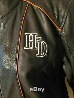 Harley Davidson Jacket, LIM. EDITION Goat Skin Leather, Women's, MEDIUM