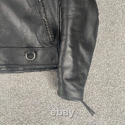 Harley Davidson Jacket Large Black Screamin Eagle AHDRA Championship Series Y2K