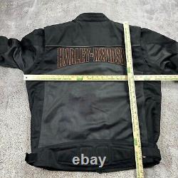 Harley Davidson Jacket Mens 3XL Classic Mesh Riding Bikercore Biker Motorcycle