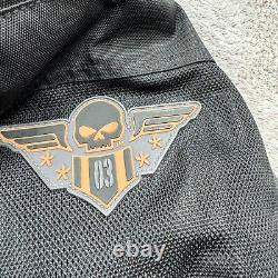 Harley Davidson Jacket Mens 3XL Classic Mesh Riding Bikercore Biker Motorcycle