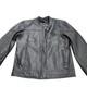 Harley-Davidson Jacket Mens Small Black Leather Full Zip Logo Motorcycle Riding