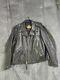 Harley Davidson Leather Biker Motorcycle Jacket Made In USA 03402 Men's Size XL