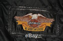 Harley Davidson Leather Jacket 2X XXL Classic