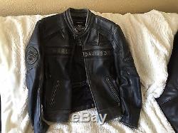 Harley Davidson Leather Jacket Large
