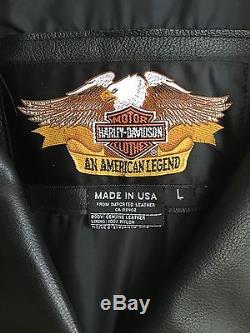 Harley Davidson Leather Jacket Made in the USA