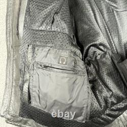 Harley-Davidson Leather Jacket Mens 2XL Black Motorcycle Reflective 98013-10VM