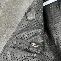 Harley-Davidson Leather Jacket Mens 2XL Black Motorcycle Reflective 98013-10VM