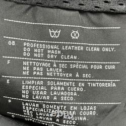 Harley-Davidson Leather Jacket Mens 2XL Black Motorcycle Reflective 98013-10VM