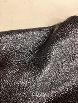 Harley-Davidson Leather Jacket Mens Medium Black Motorcycle Asymmetrical Zip