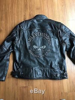 Harley Davidson Leather Jacket Willie G Men's XL