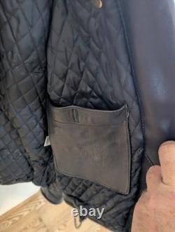 Harley Davidson Medium (40) Genuine Cowhide Leather Jacket EX Cond. Eagle Back