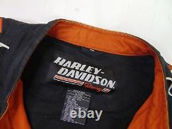 Harley Davidson Men 4XL Riding Jacket Motorcycle Biker Screamin Eagle Black