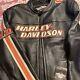 Harley Davidson Men CLASSIC CRUISER Leather Motorcycle Jacket/Size L 98114-D6vm