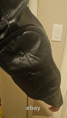 Harley Davidson Men LUMINATOR 360 Leather Jacket Reflective 3XL Armored