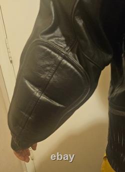 Harley Davidson Men LUMINATOR 360 Leather Jacket Reflective 3XL Armored