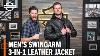 Harley Davidson Men S Swingarm 3 In 1 Leather Motorcycle Jacket Overview