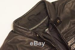Harley Davidson Men's COMPETITION III 3 Leather Jacket Body Armor XL 98024-12VM
