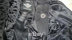 Harley Davidson Men's Competition III Waterproof Leather Jacket. US 3XL XXXL