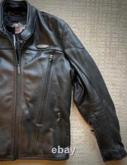 Harley-Davidson Men's FXRG leather premium riding jacket. XLT, Tall. Excellent