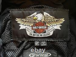 Harley-Davidson Men's FXRG leather premium riding jacket. XLT, Tall. Excellent