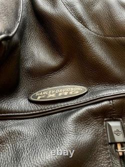Harley-Davidson Men's FXRG leather premium riding jacket. XLT, Tall. Excellent