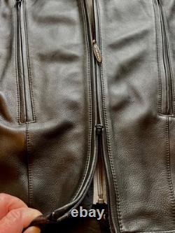 Harley-Davidson Men's FXRG leather premium riding jacket. XLT, Tall. Excellent