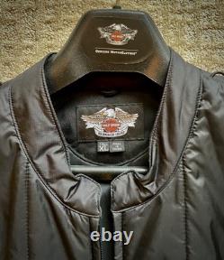 Harley-Davidson Men's FXRG leather premium riding jacket. XLT, Tall. Excellent