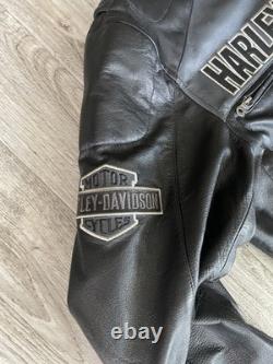 Harley-Davidson Men's Leather Biker Jacket Size XL