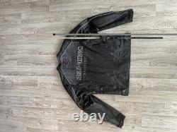 Harley-Davidson Men's Leather Biker Jacket Size XL