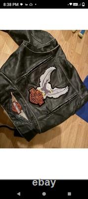 Harley-Davidson Men's Leather Jacket 2XL