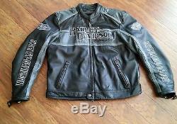 Harley-Davidson Men's Leather Jacket, Black rn103819/ca03402