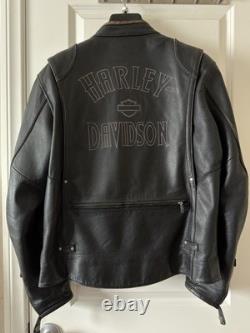 Harley-Davidson Men's Leather Motorcycle Jacket Large