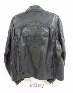 Harley-Davidson Men's Leather Riding Streetware Jacket Size XL