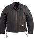 Harley Davidson Men's PANHEAD II 2 Convertible Leather Jacket Vest L-98023-12VM